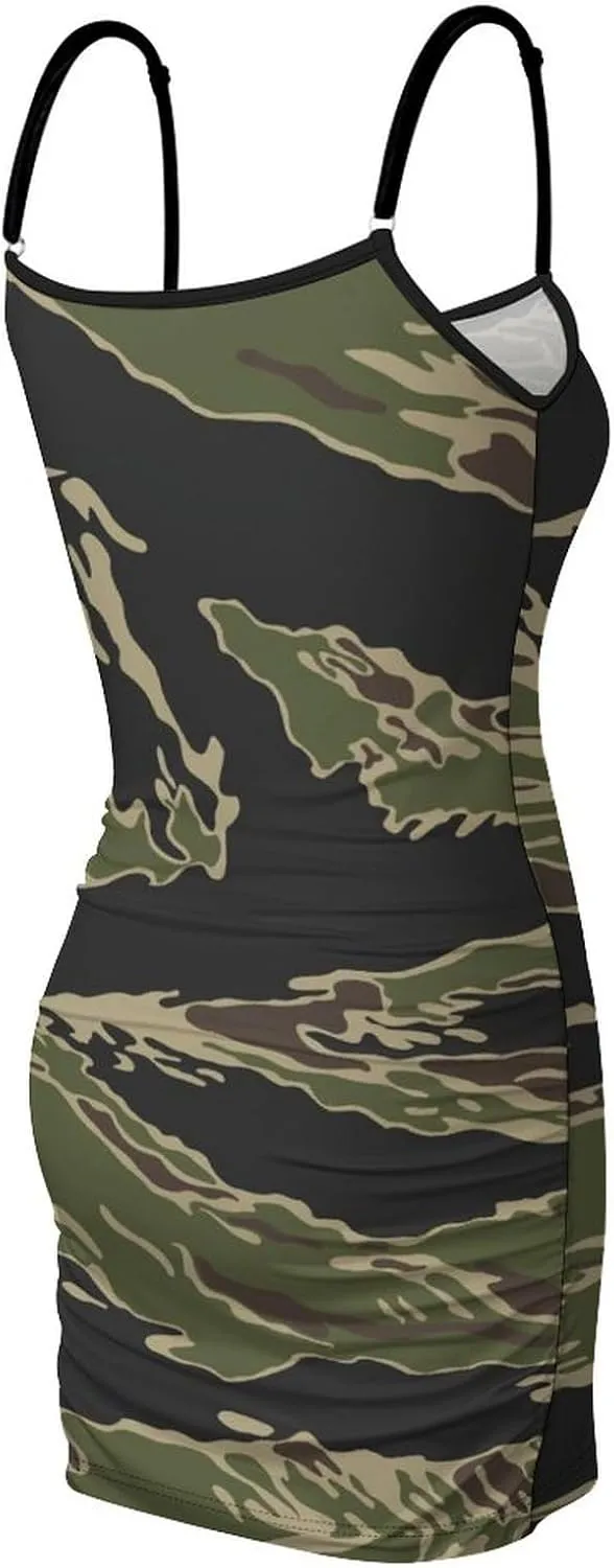 Women's Adjustable Spaghetti Strap Cami-Dress