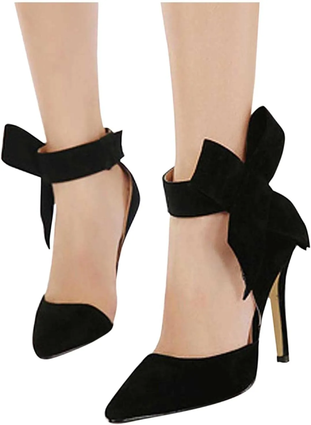 Womens Buckle Stiletto Heel Sandals platform Arch Support Closed Toe Shoes Wedge Platform Pumps Female Nude Dressy Classic