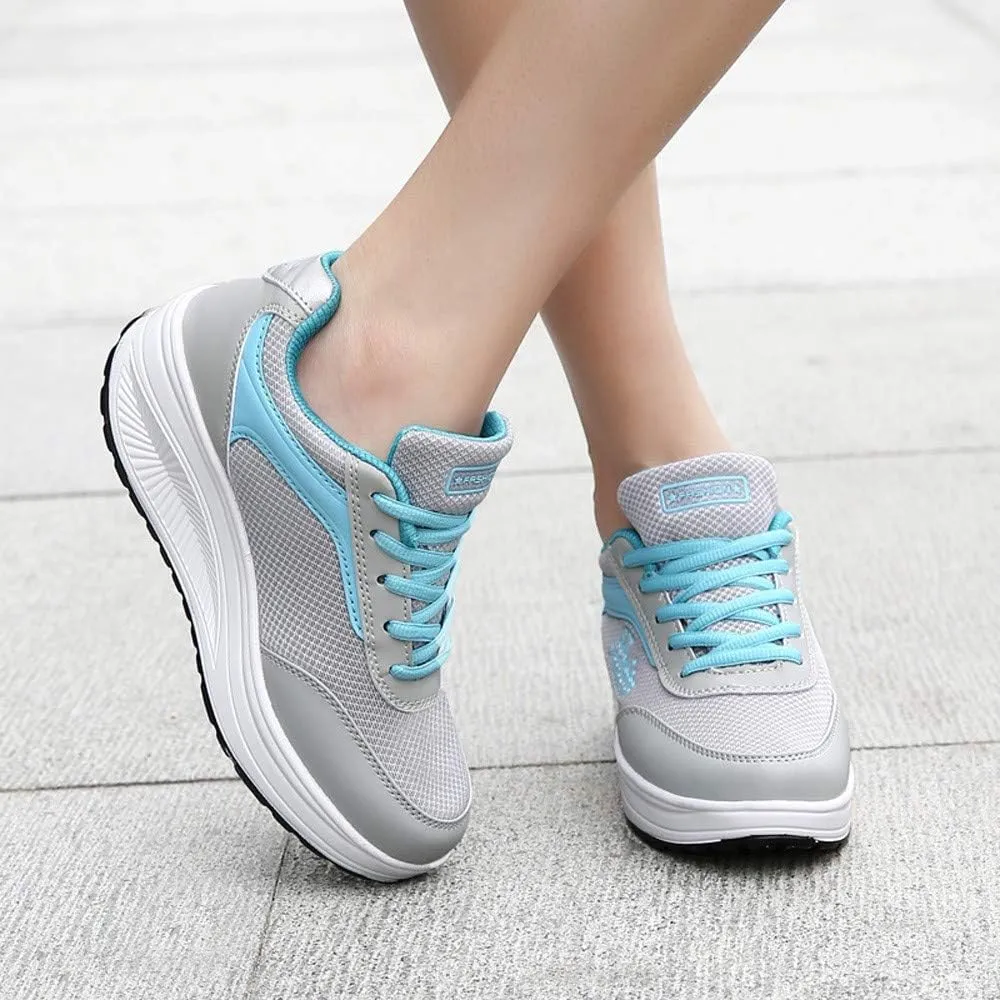 Women's Fashion Sneakers Red Comfy Shoes for Women Slip On Dressy All Black Dressy Sneakers for Women Womens Tennis Shoes Size 10 Trending Zapatos De Trabajo Para Mujer Antideslizante