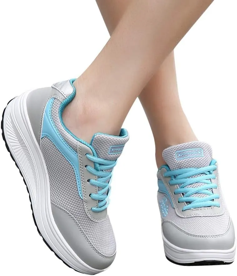 Women's Fashion Sneakers Red Comfy Shoes for Women Slip On Dressy All Black Dressy Sneakers for Women Womens Tennis Shoes Size 10 Trending Zapatos De Trabajo Para Mujer Antideslizante