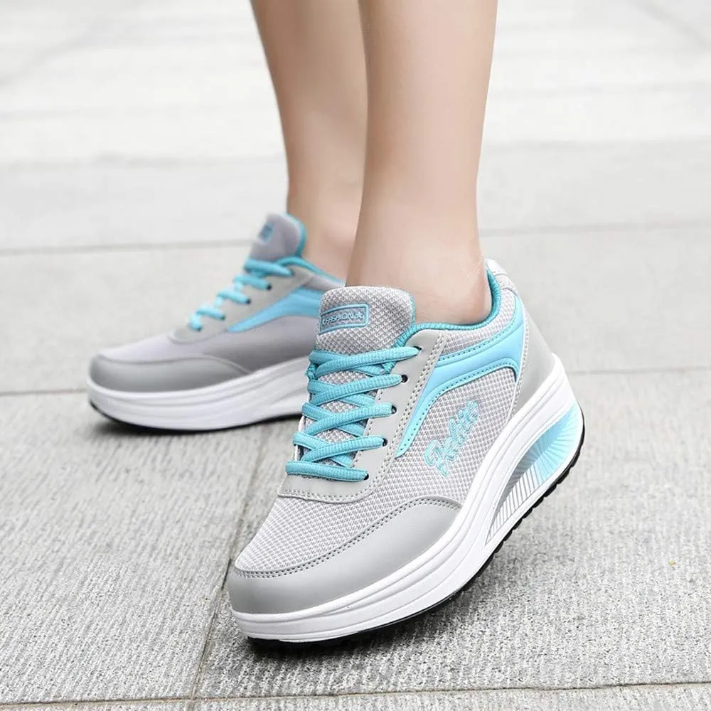 Women's Fashion Sneakers Red Comfy Shoes for Women Slip On Dressy All Black Dressy Sneakers for Women Womens Tennis Shoes Size 10 Trending Zapatos De Trabajo Para Mujer Antideslizante