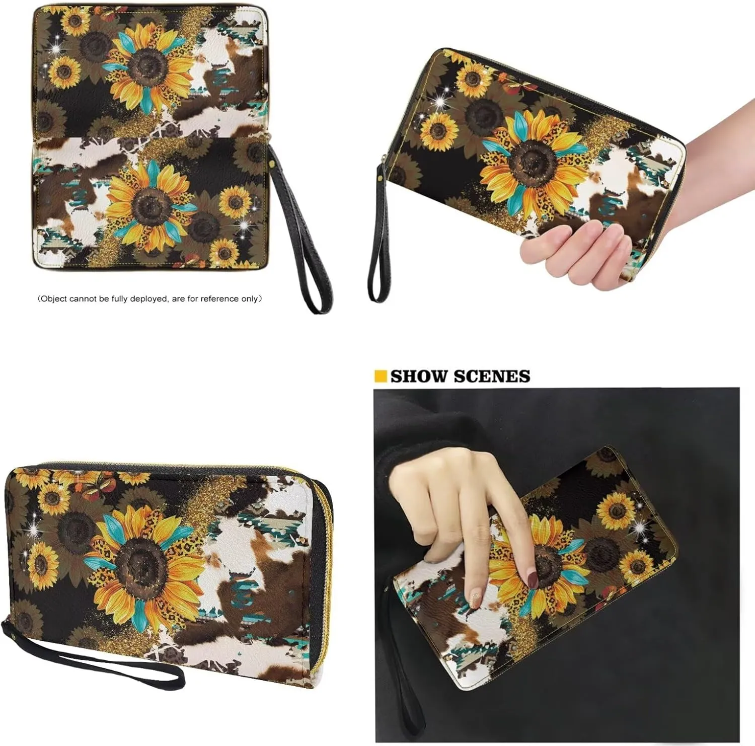Womens Handbag Wallet Set Leather Satchel Purse Handbag with Wristlet Wallet Top Handle Handbag for Ladies