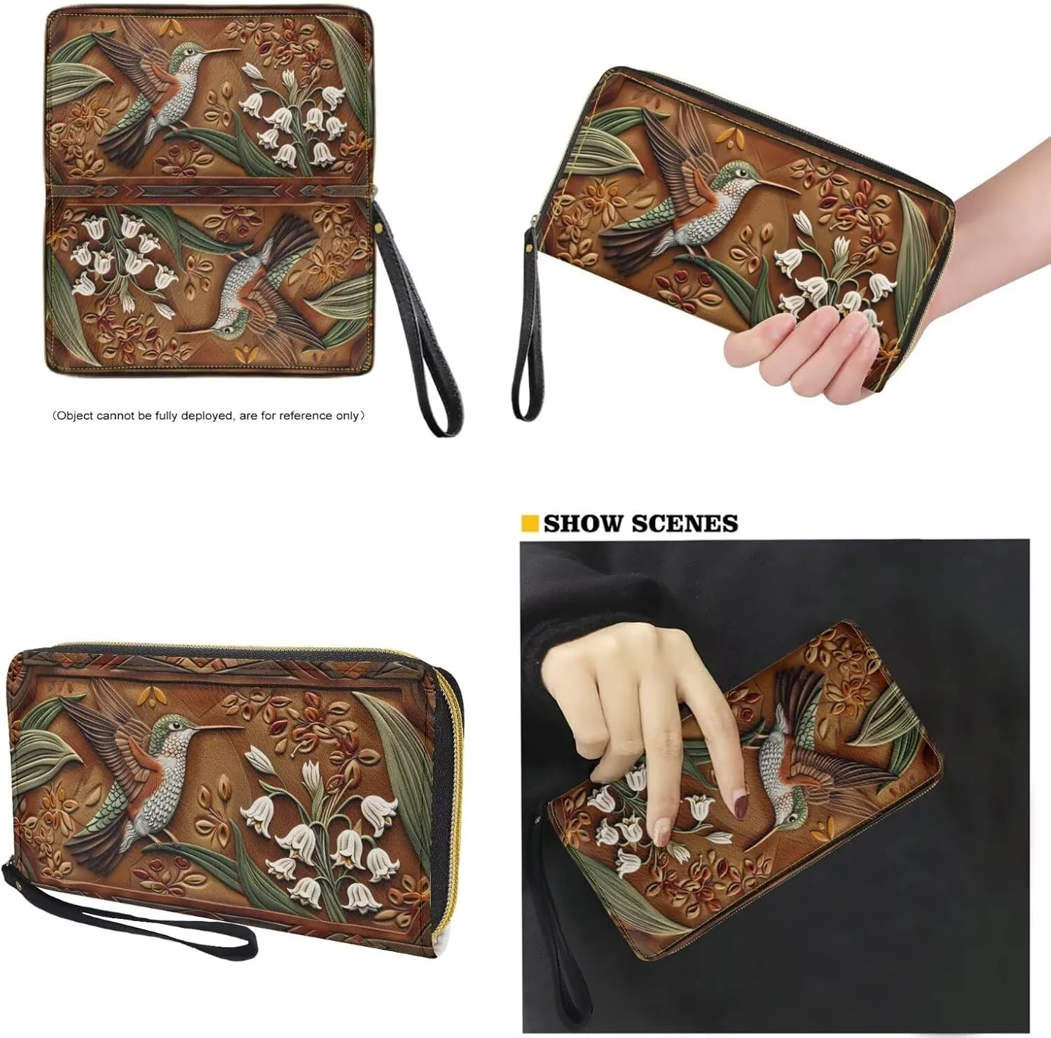 Womens Handbag Wallet Set Leather Satchel Purse Handbag with Wristlet Wallet Top Handle Handbag for Ladies
