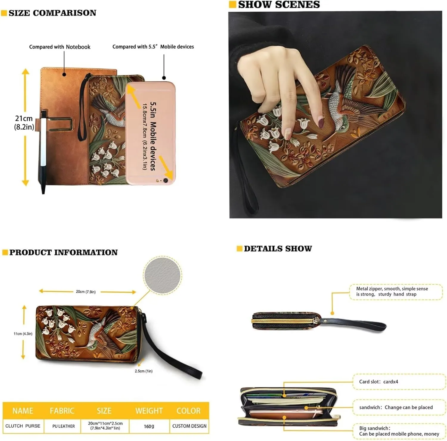 Womens Handbag Wallet Set Leather Satchel Purse Handbag with Wristlet Wallet Top Handle Handbag for Ladies