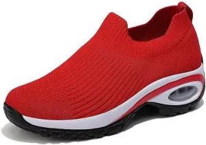Women's Orthopedic Shoes Cloud Slide Shoes Plantar Fasciitis Shoes Air Cushioned Walking Shoes Road Walking Shoes Running Shoes Memory Foam Outdoor Casual Knit Shoes