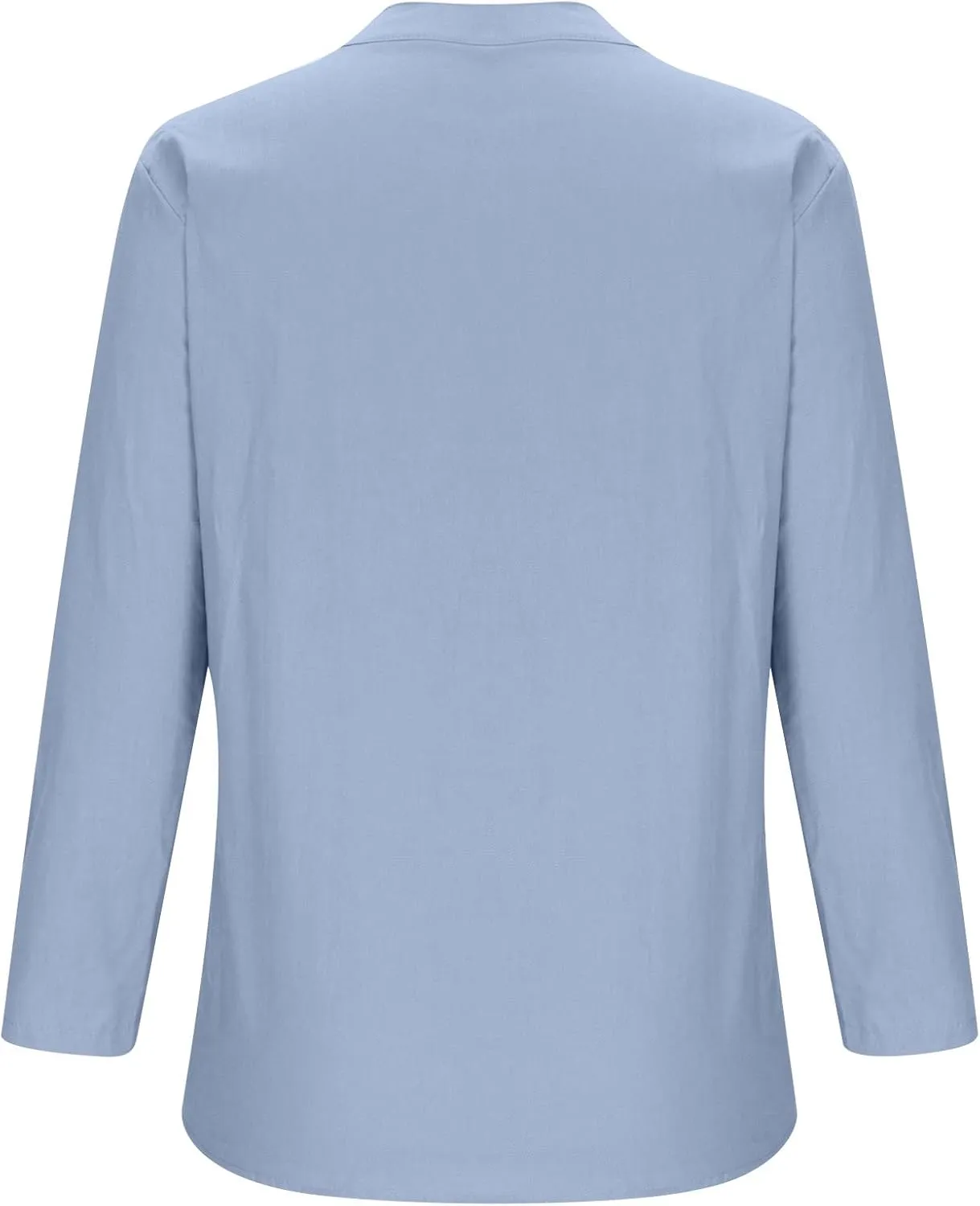 Women's Plus Size Cotton Linen Dress Tops Button Up Shirts Dress Casual Fall Blouse to Wear with Leggings
