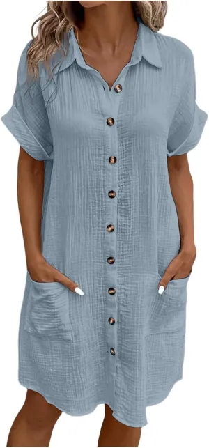 Women's Plus Size Summer Casual Crew Neck Long Sleeve Smocked Maxi Dress Floral Holiday Dresses for Women 2025