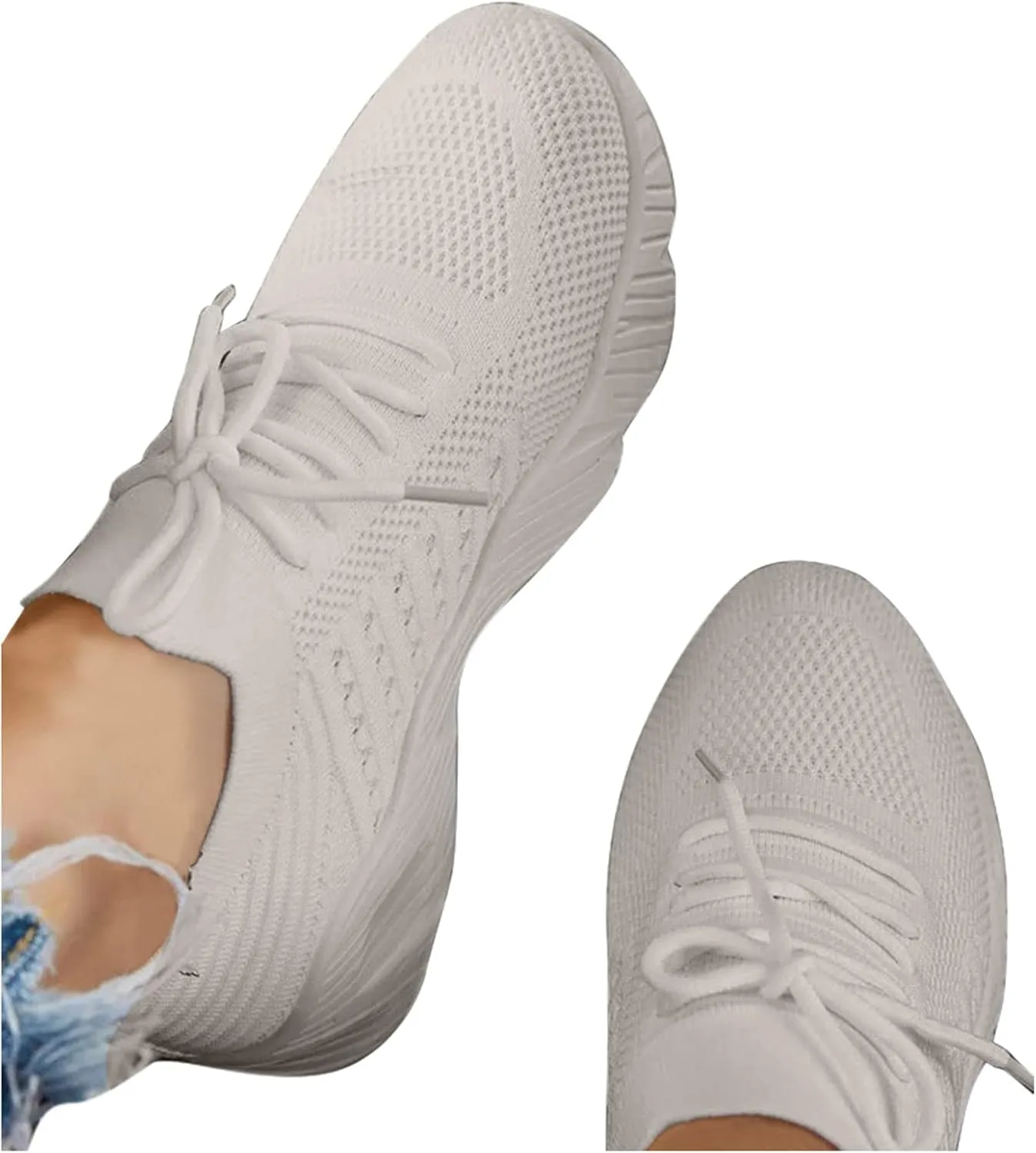 Womens Walking Shoes Size 9 Slip On Zapatos De Trabajo para Mujer Antideslizante Y Contra El Agua Cocina Fashion Walking Shoes for Women 2023 Bowling Shoes Women 8 Wide Zapatos Ortopedicos para Mujer