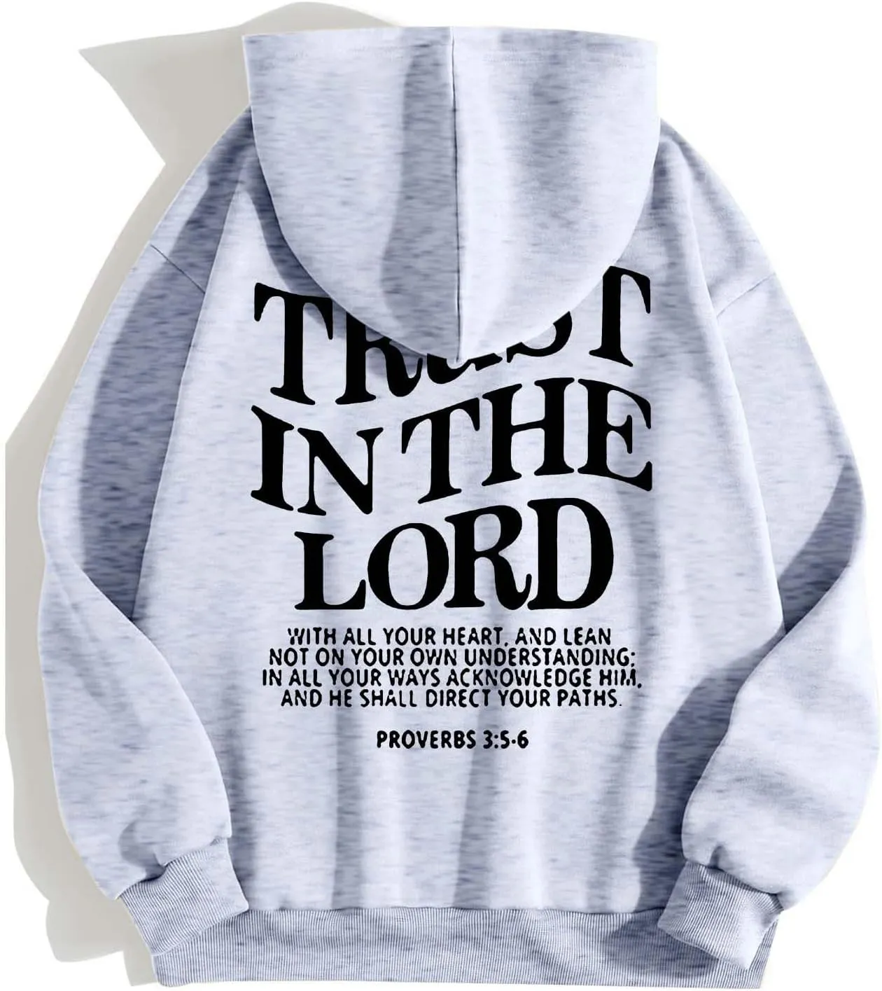 Zip Up Trust In The Lord Hoodies Anime for Women Y2K Fleece Lined Drawstring with Hood Jackets 2024 Thin Graphic Tops